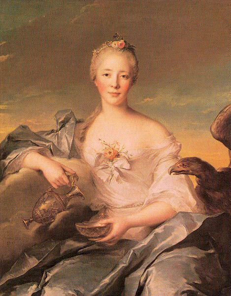 Jean Marc Nattier Madame de Caumartin as Hebe oil painting picture